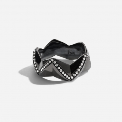 Crown in 18k Black Gold